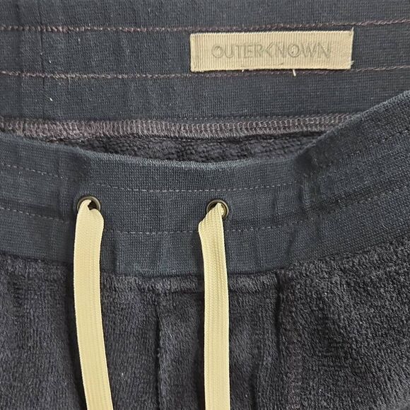 Outerknown Shorts Mens L Blue Hightide Terry Sweatshorts Lounge Beach - Picture 4 of 9
